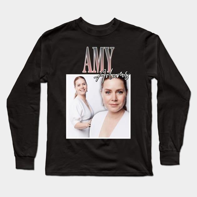 Amy Adams Long Sleeve T-Shirt by TeesBySilvia